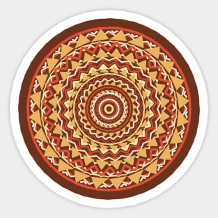 Mandala Star Sticker